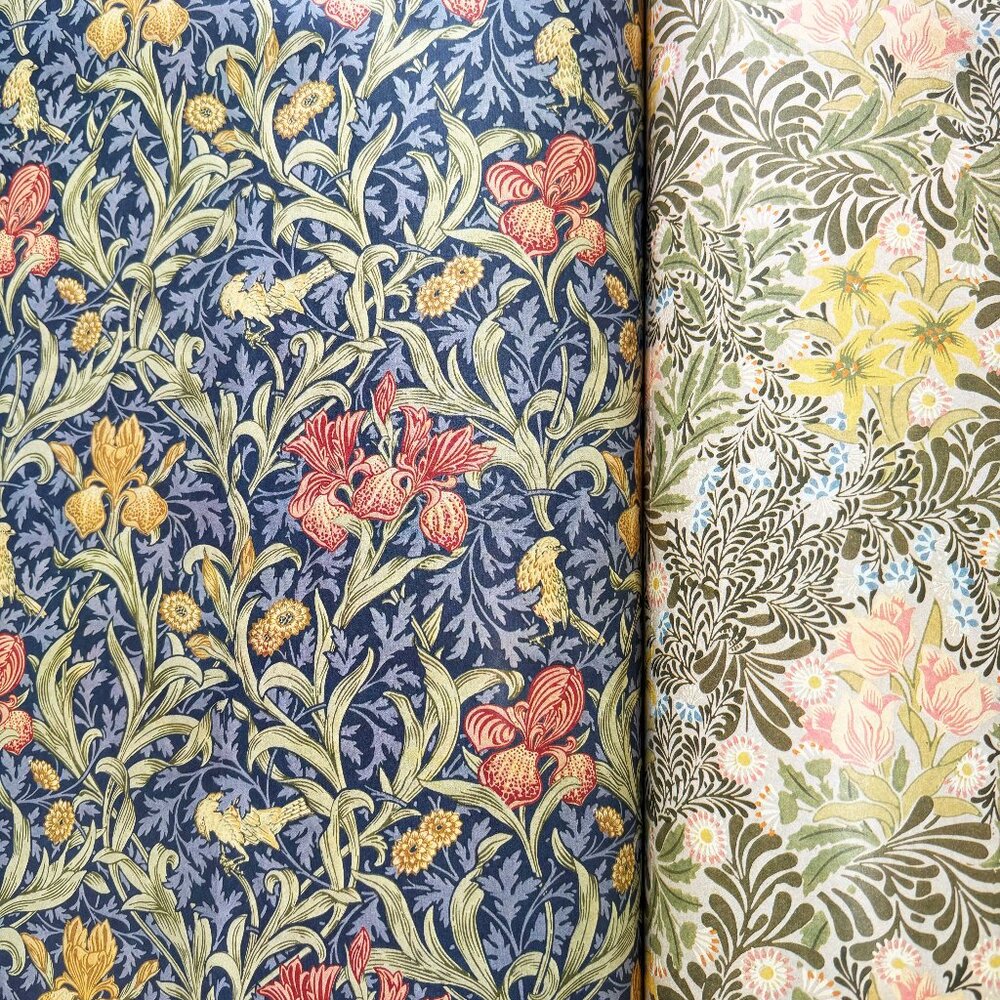 Book: Giftwraps by Artist William Morris - 16 tear out sheets - Picture 3 of 6
